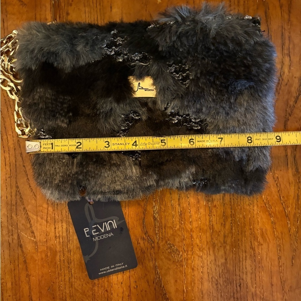 Bevini Modena Fur Wristlet – Made in Italy – NWT - Picture 12 of 13